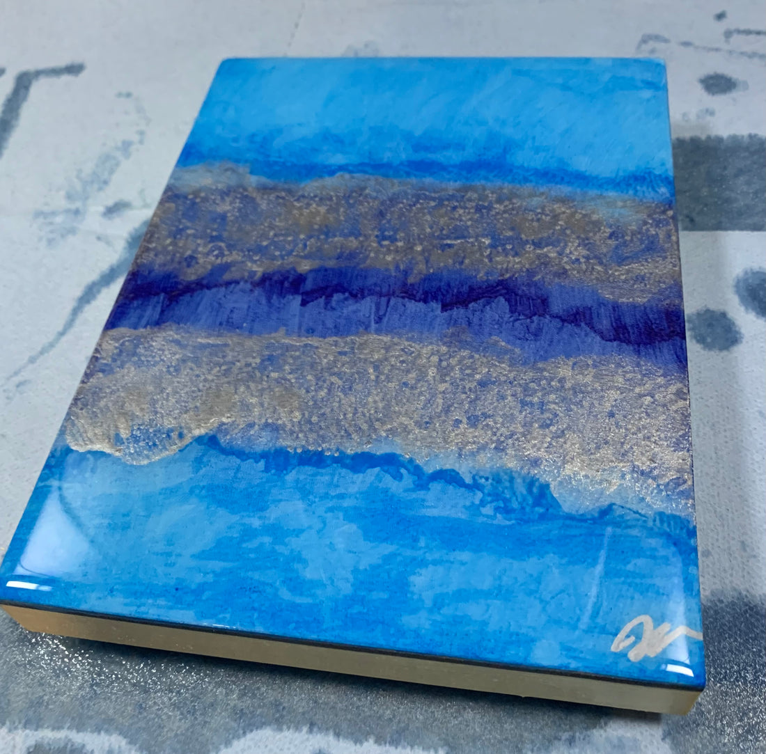 Epoxy Finished Wood Paintings